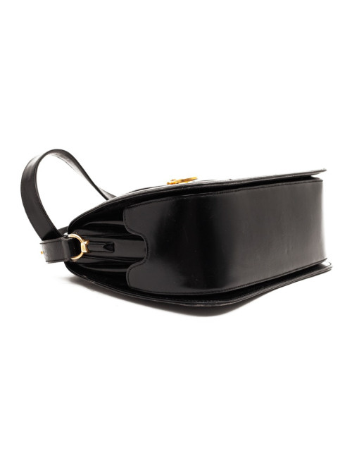 Sac GUCCI cuir noir vintage