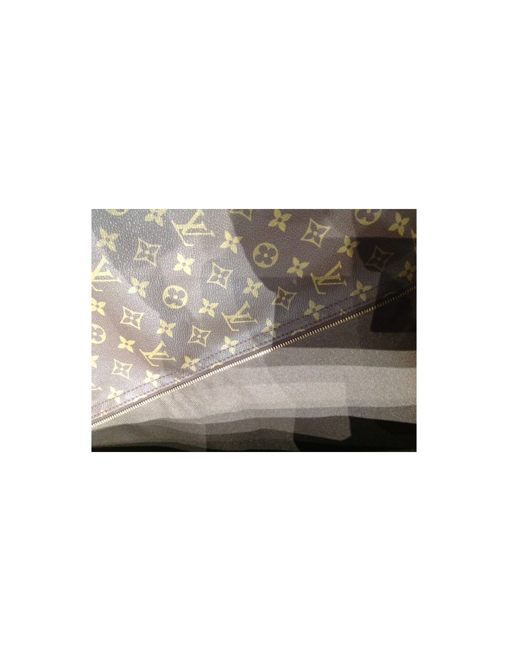 Housse porte habits LOUIS VUITTON en toile Monogram
