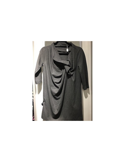 Haut MAURIZIO PECORARO T 42 IT en laine grise