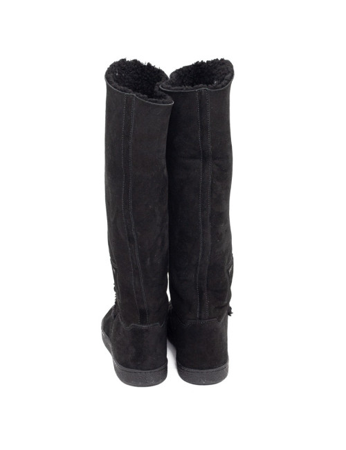 Bottes CHANEL T37.5 noires