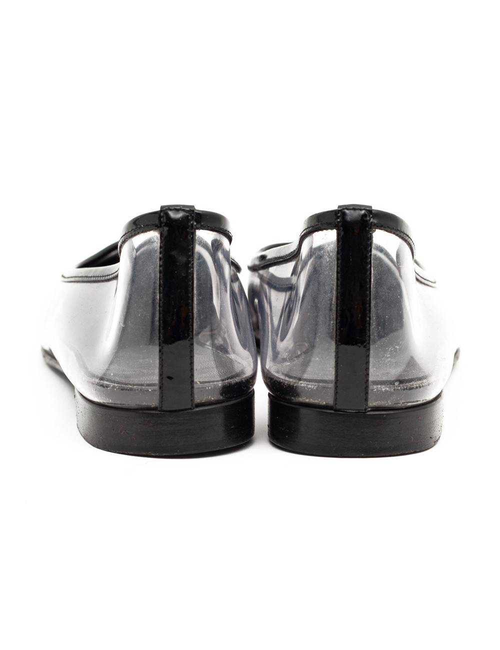 Ballerines CHANEL plastique transparent