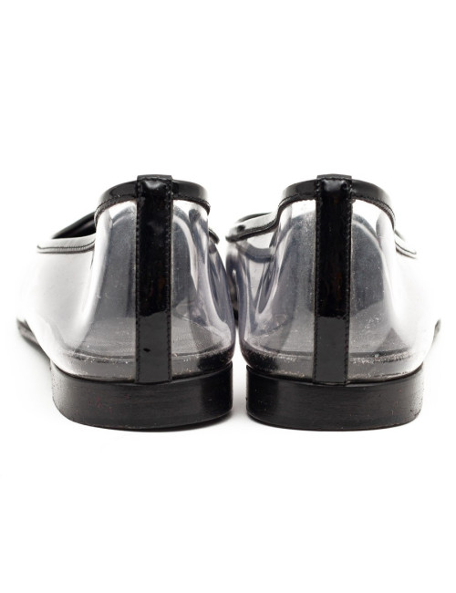Ballerines CHANEL plastique transparent