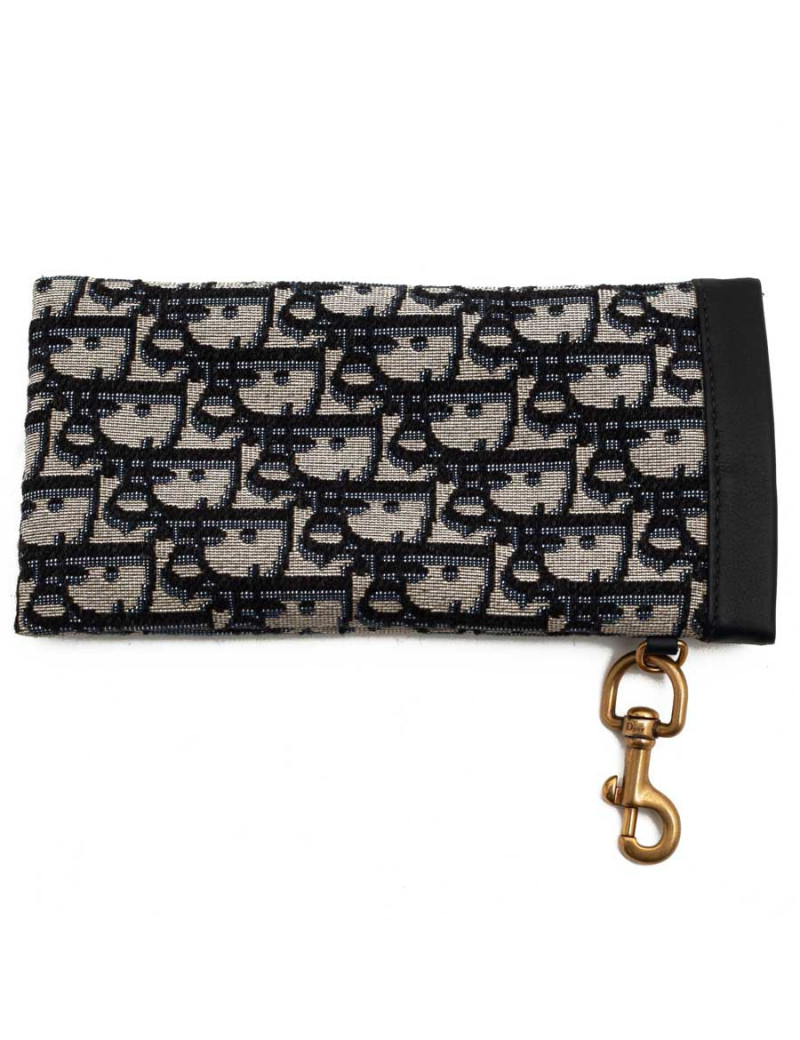 Etui lunettes DIOR toile oblique
