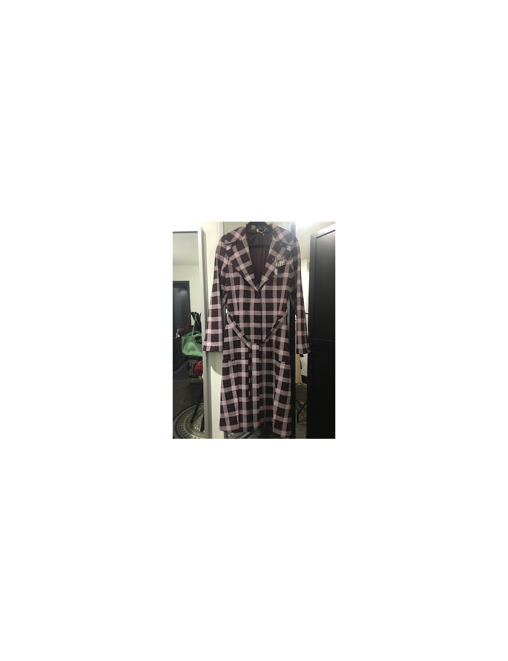 Manteau CHRISTOPHER KANE carreaux