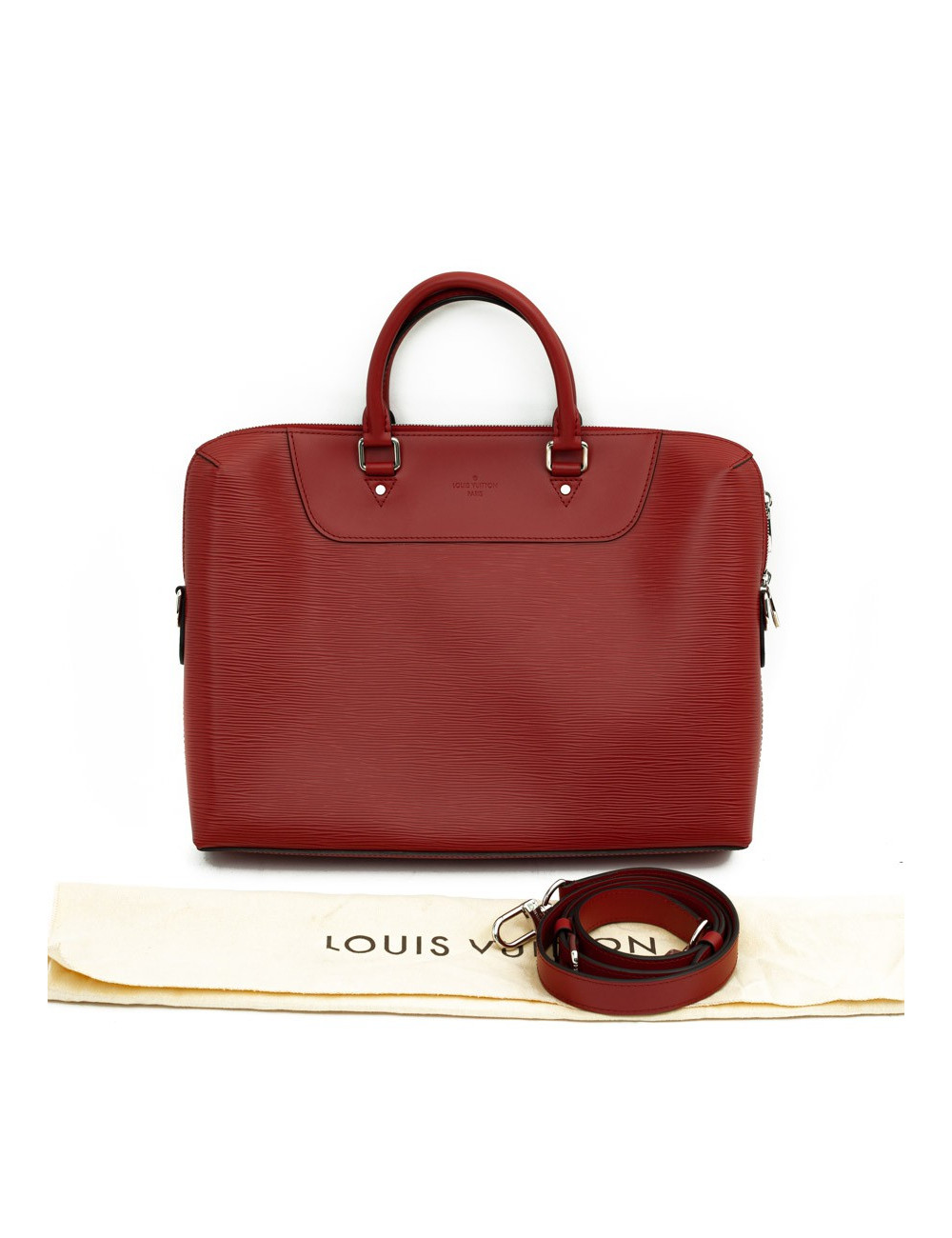 Porte documents jour LOUIS VUITTON rouge