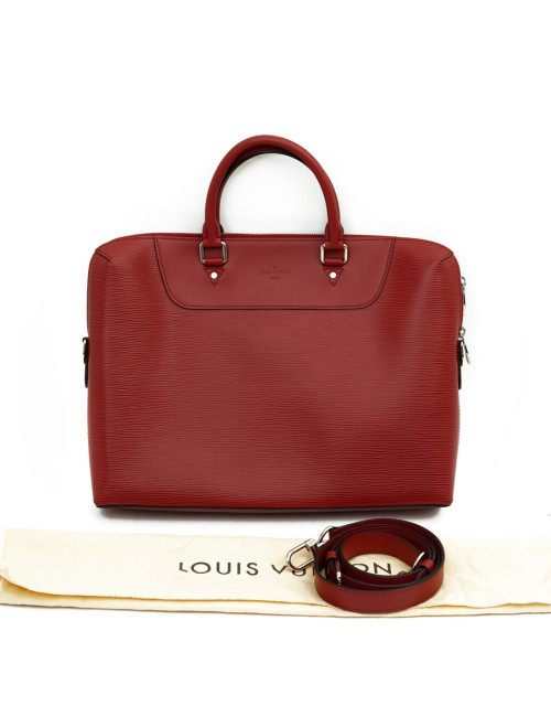 Porte documents jour LOUIS VUITTON rouge