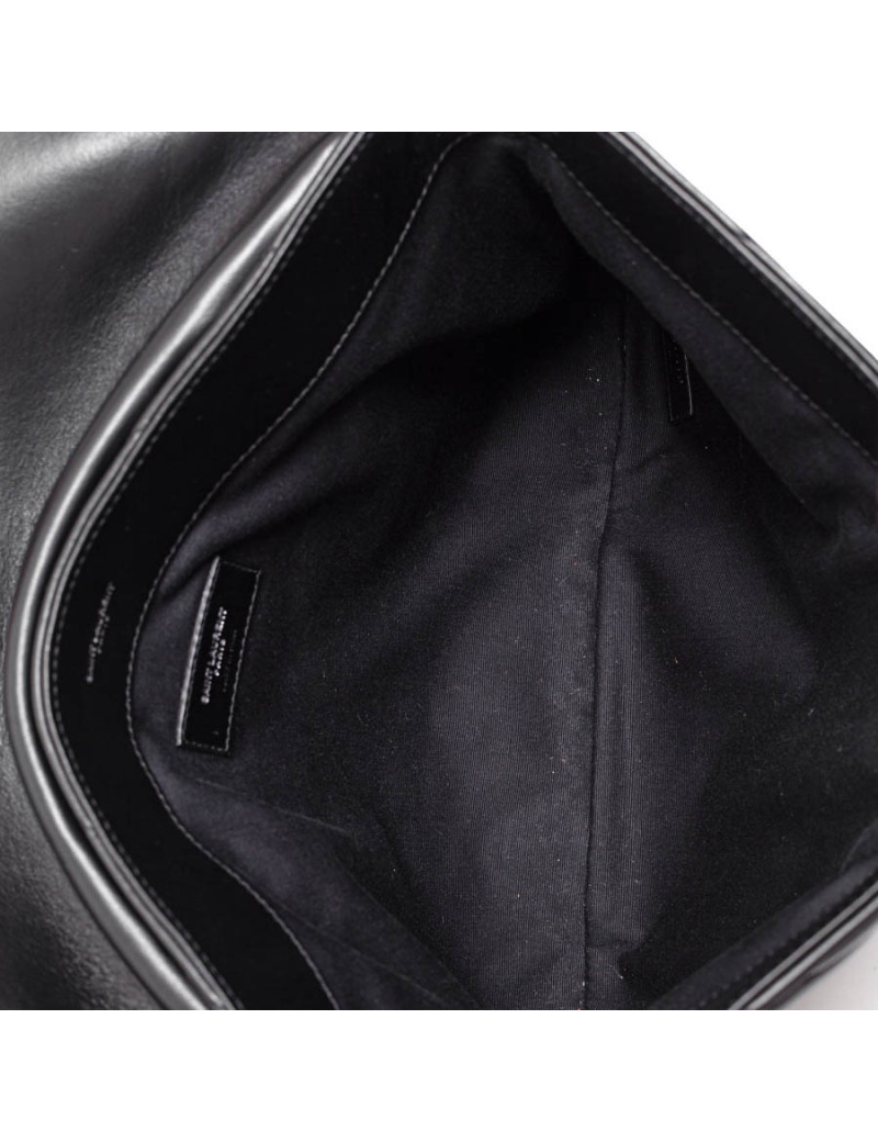YSL Pochette SAINT LAURENT cuir noir
