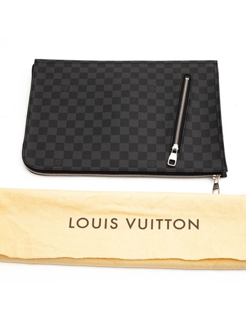 LOUIS VUITTON porte documents Damier graphite