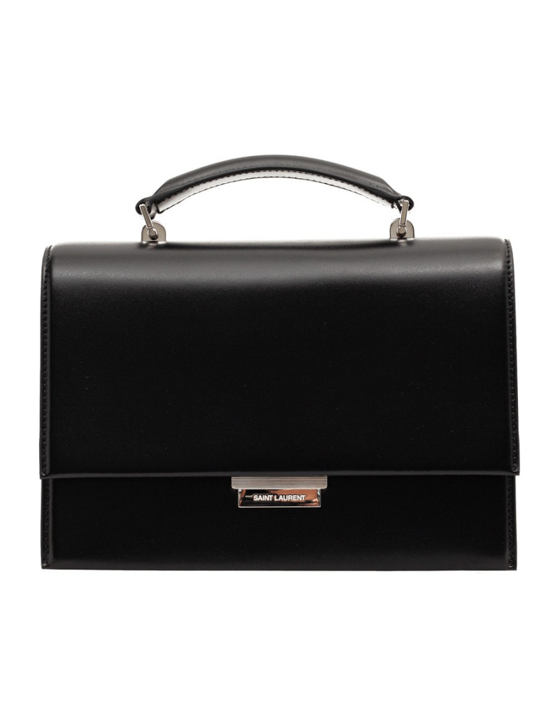 Sac medium Babylone SAINT LAURENT cuir noir