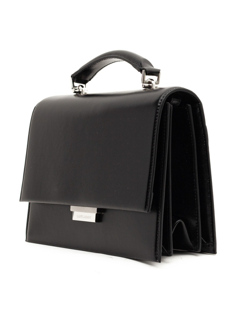 Sac medium Babylone SAINT LAURENT cuir noir