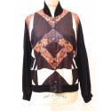 Jacket Teddy printed GIVENCHY scarf T40
