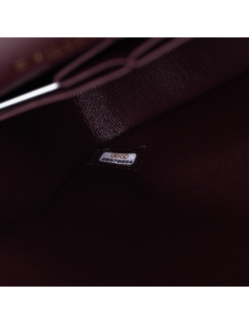 CHANEL sac a main timeless cuir caviar noir