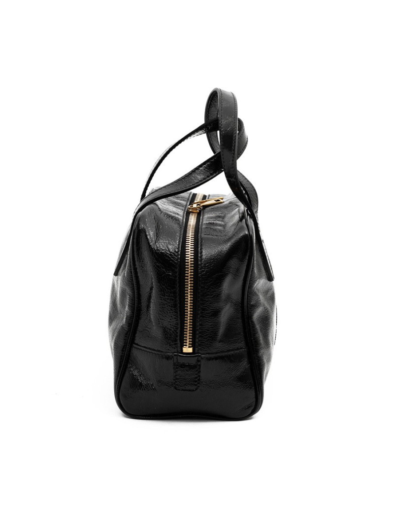 YSL sac SAINT LAURENT cuir verni noir