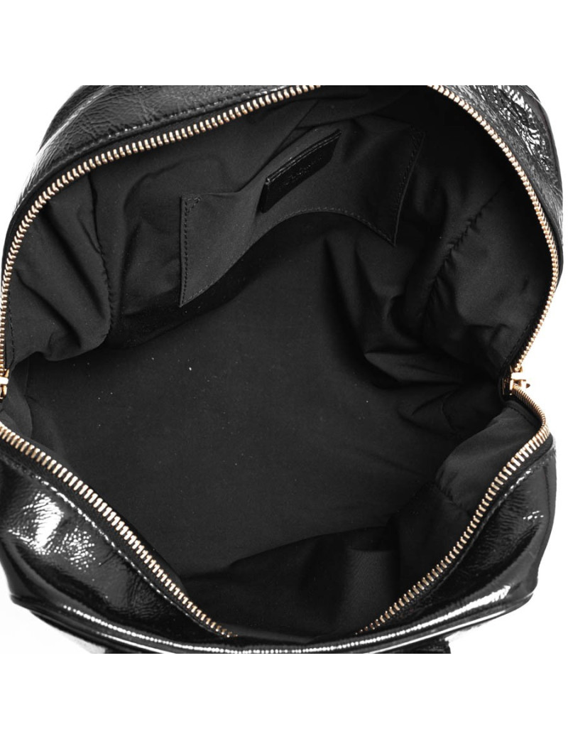 YSL sac SAINT LAURENT cuir verni noir