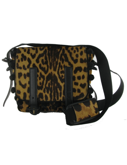 Colt pattern leopard YVES SAINT LAURENT bag