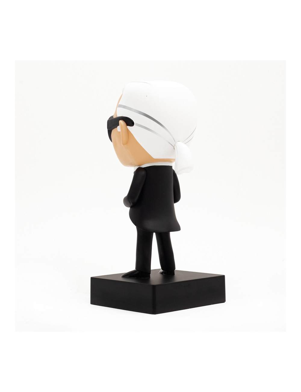 Figurine Karl Lagerfeld X Tokidoki noir et blanc
