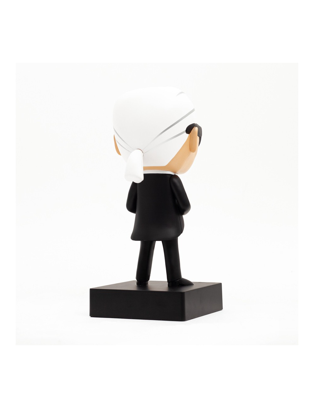 Figurine Karl Lagerfeld X Tokidoki noir et blanc
