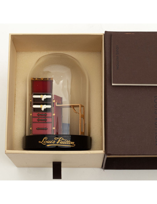 Globe LOUIS VUITTON Malle rouge 
