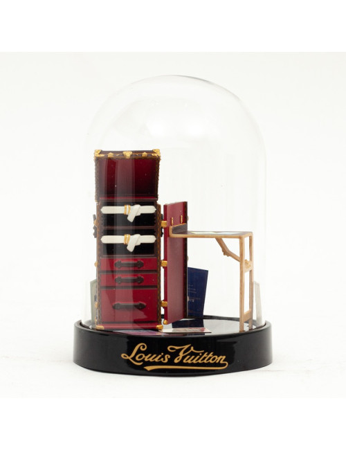 Globe LOUIS VUITTON Malle rouge 