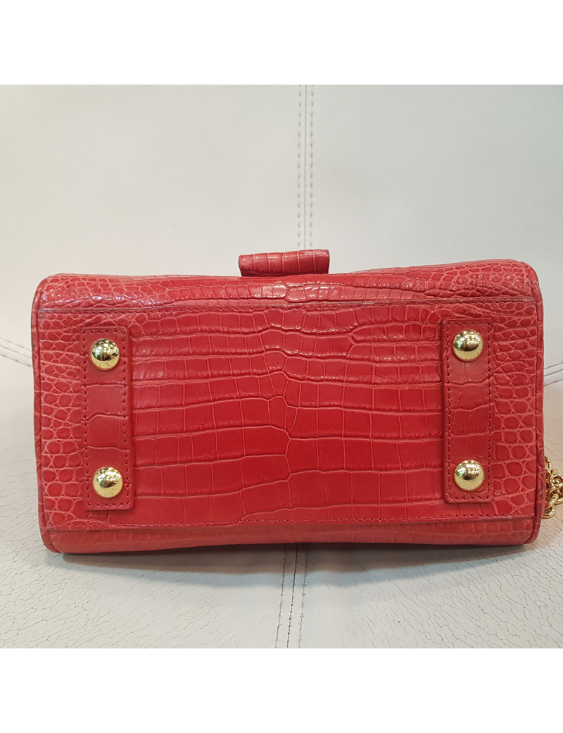Sac rouge LOUIS VUITTON alligator 