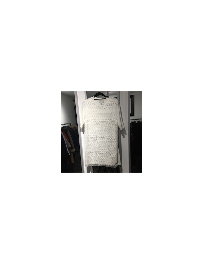 Robe GIAMBATTISTA VALLI T40 FR en coton blanche