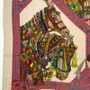 Châle HERMES "Danse du cheval Marwari" en cachemire