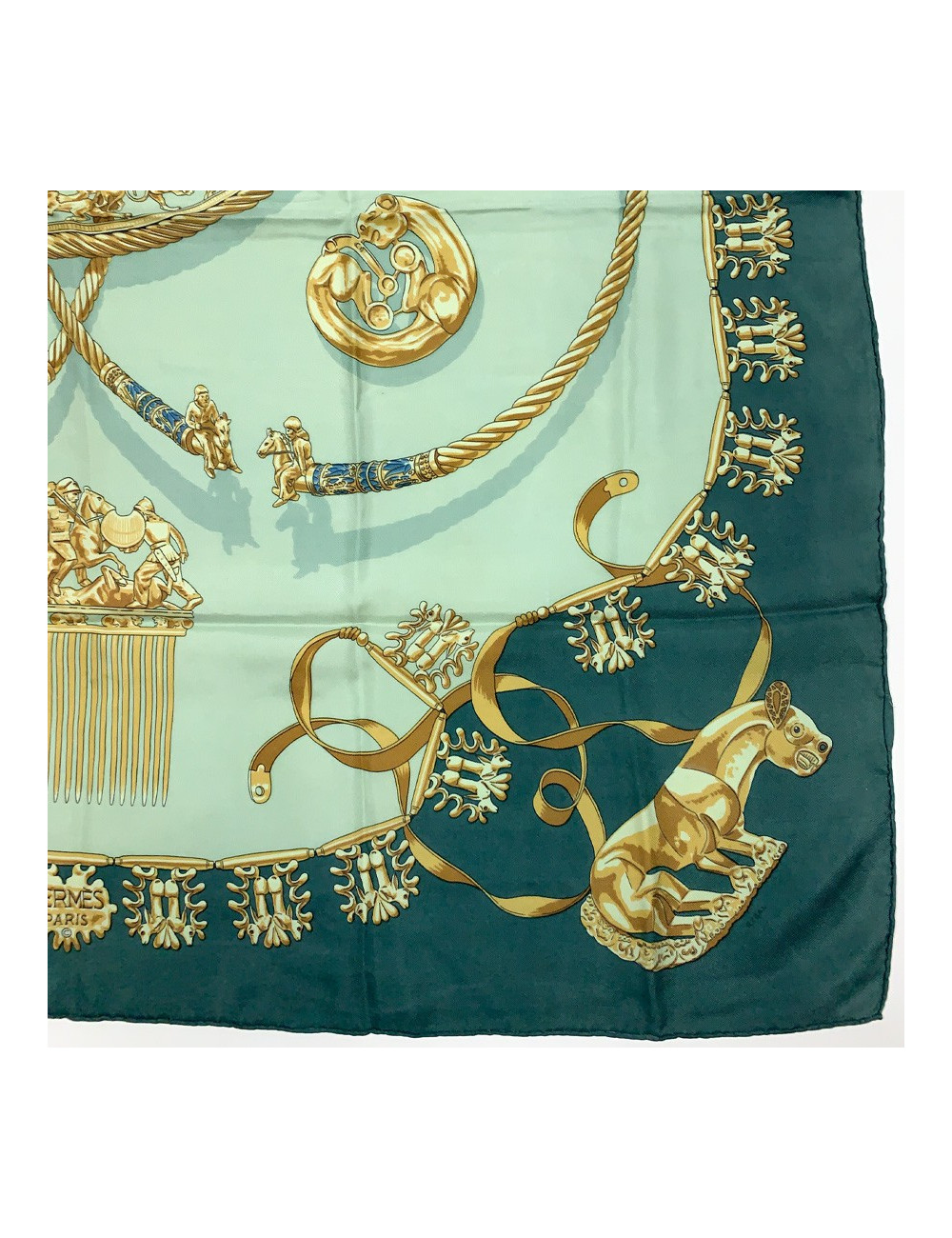 Carré HERMES les Cavaliers D'Or