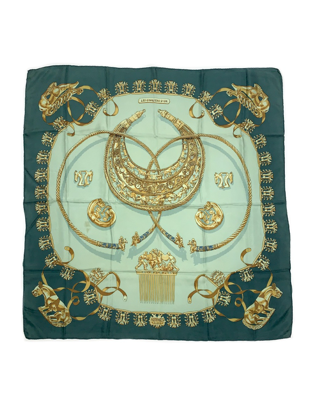 Carré HERMES les Cavaliers D'Or