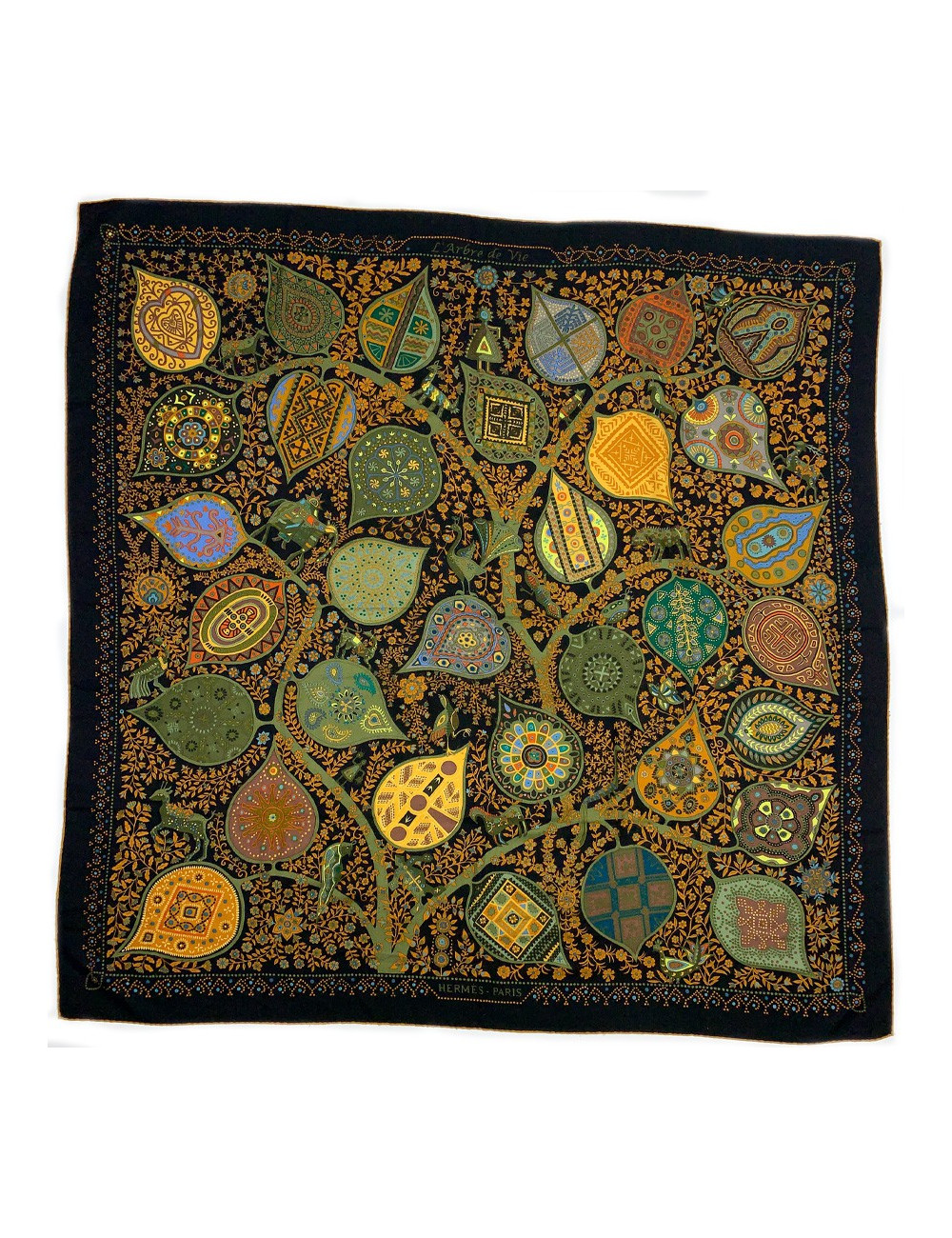 HERMES L'arbre de Vie shawl - Shop this super Certified Occasion