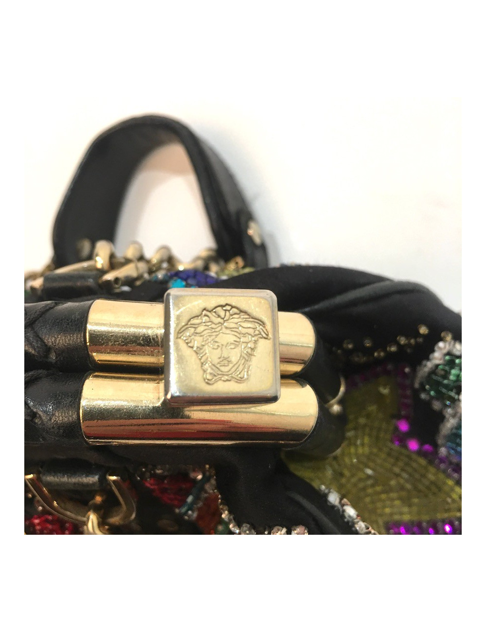 Sac VERSACE perles et crital