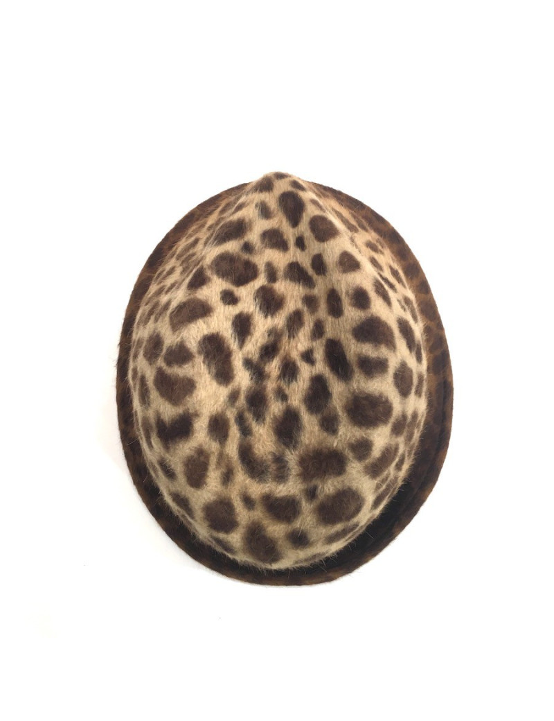 Chapeau ANTHONY PETO poulain léopard T59