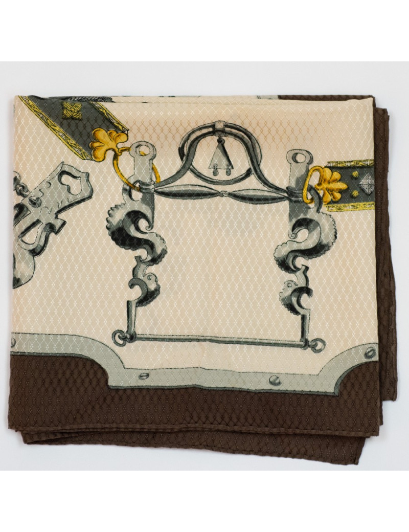 foulard HERMES " Mors et goumettes"