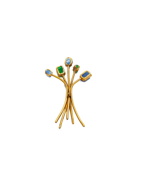 Broche branche MARGUERITE DE VALOIS