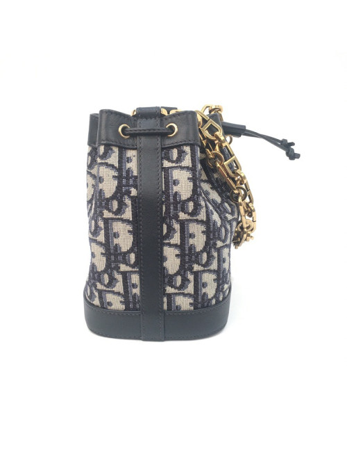 Mini sac DIOR toile oblique