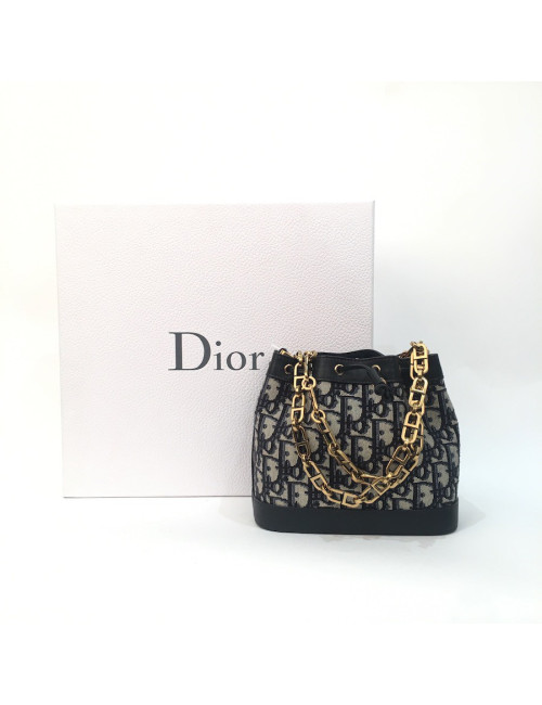 Mini sac DIOR toile oblique