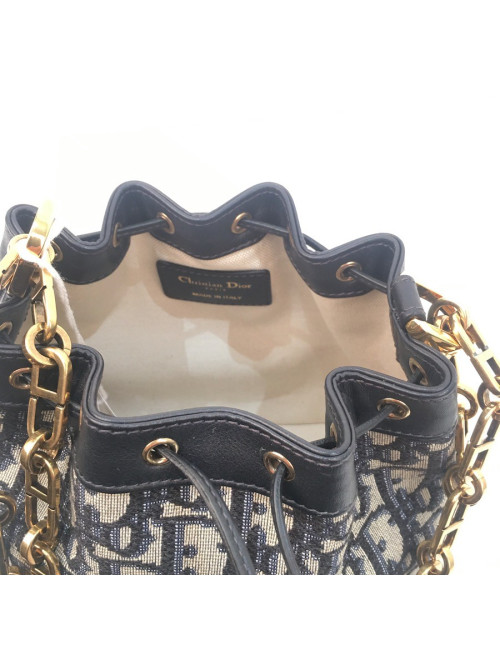 Mini sac DIOR toile oblique