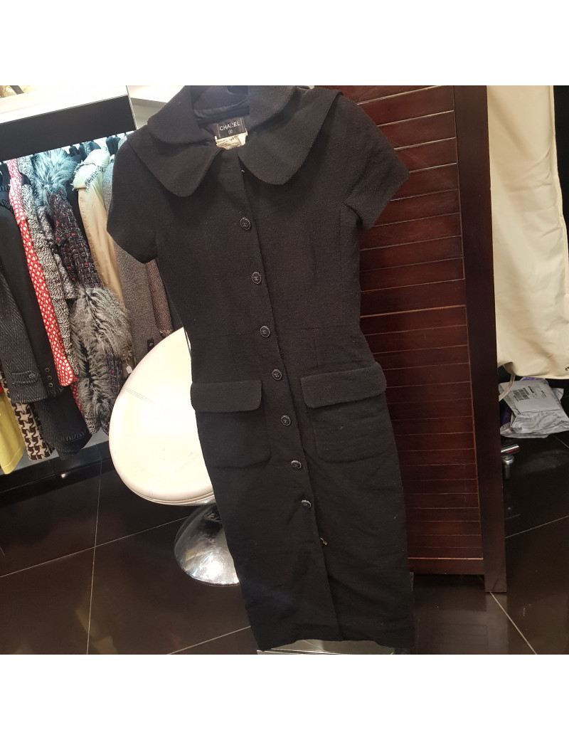 Robe vintage noire CHANEL