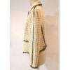Veste CHANEL en tweed beige ornée de strass Paris-Bombay T 42