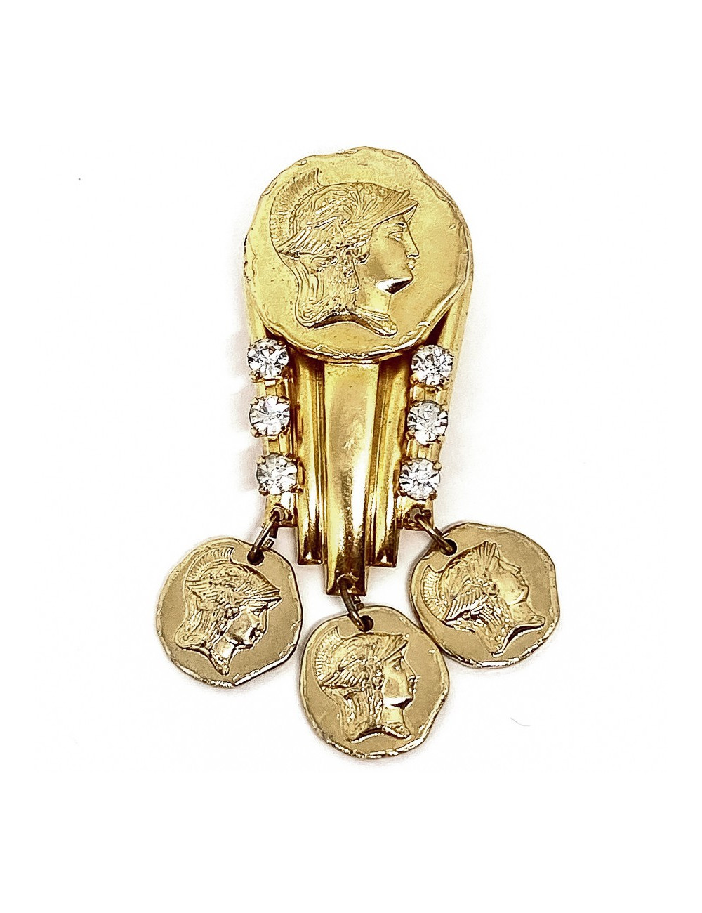 Clips d'oreille style Versace