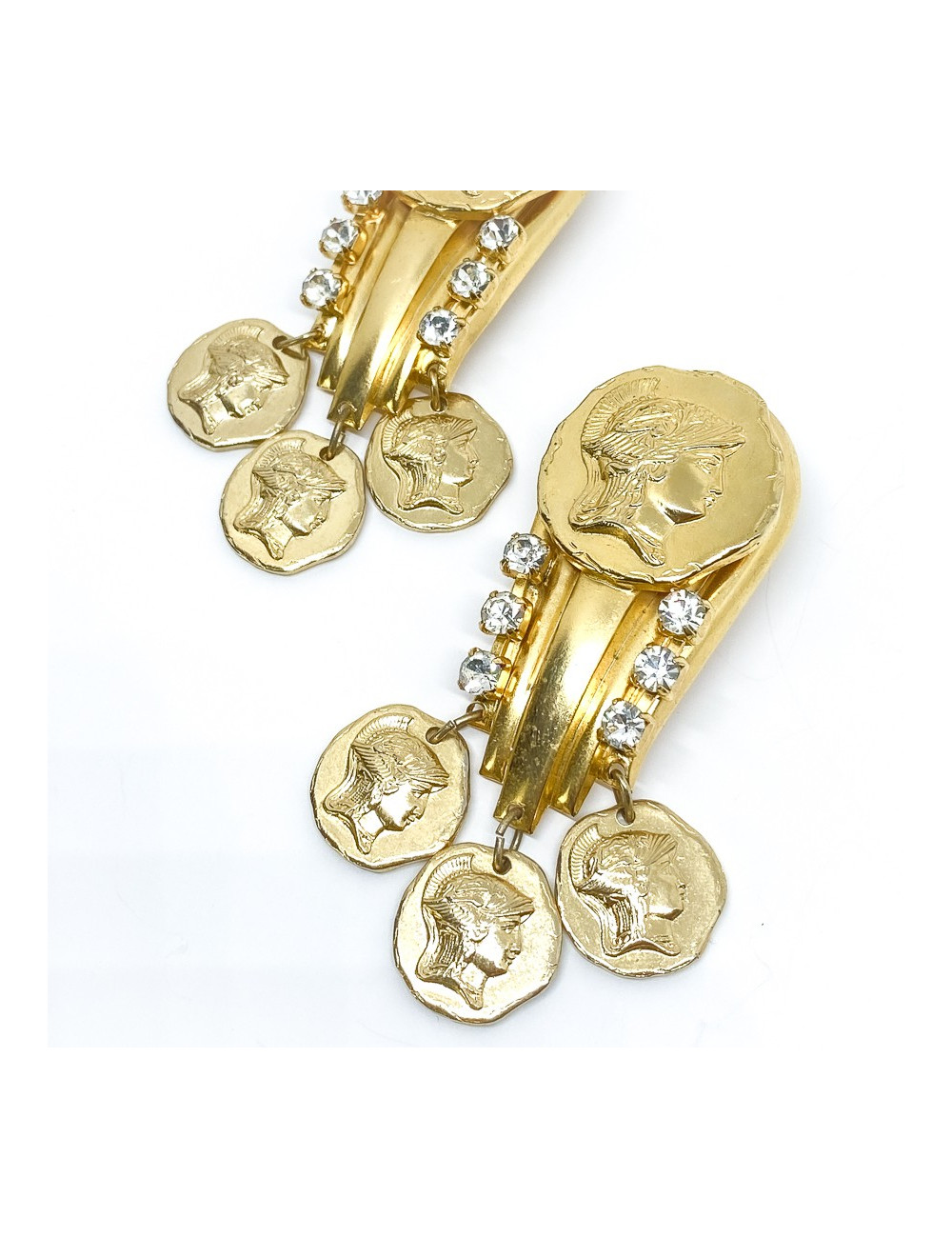 Clips d'oreille style Versace