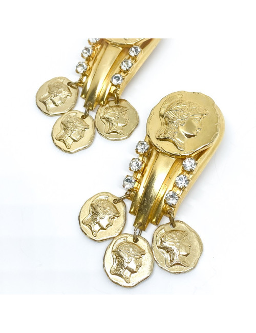 Clips d'oreille style Versace