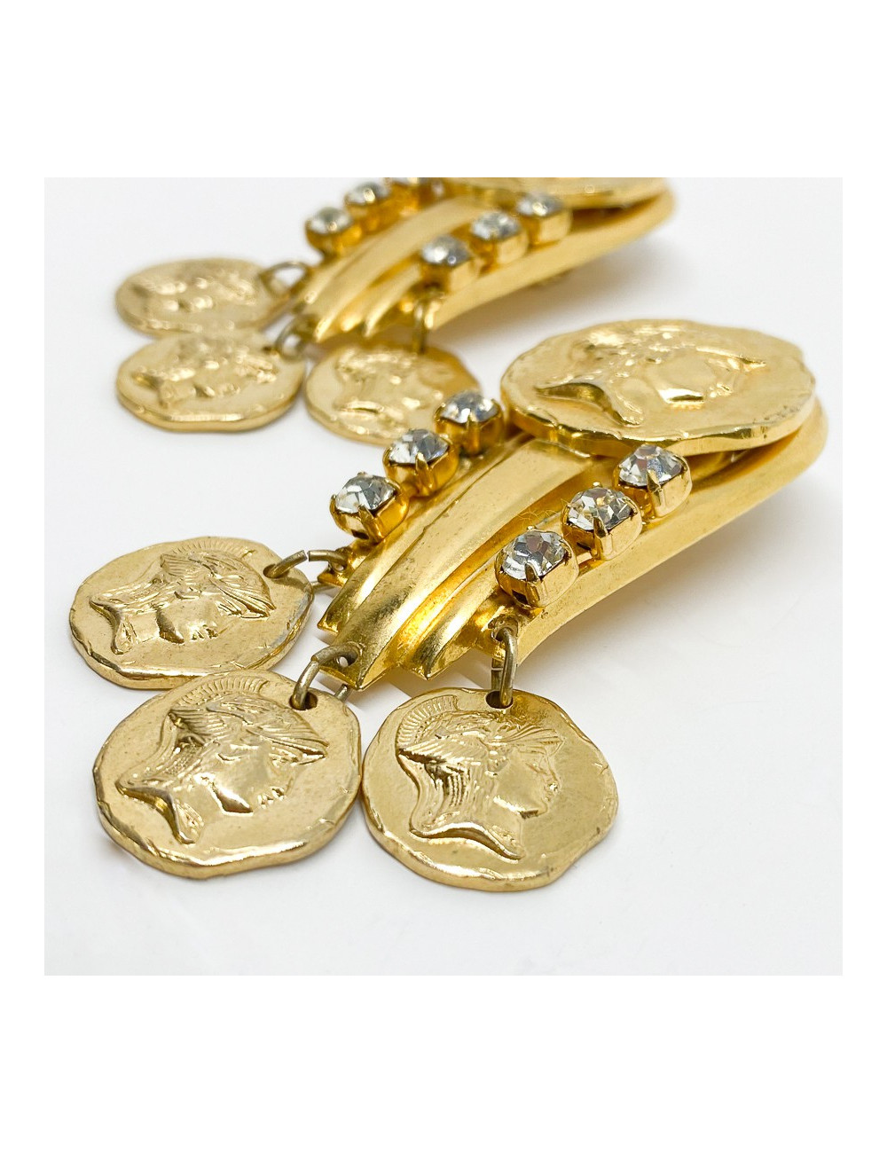 Clips d'oreille style Versace