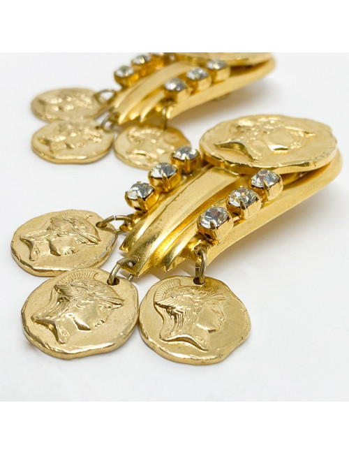 Clips d'oreille style Versace