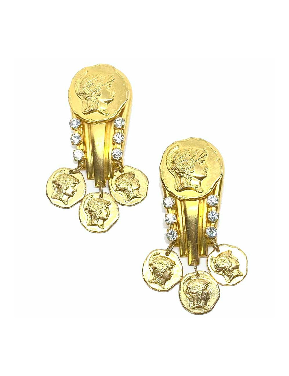 Clips d'oreille style Versace