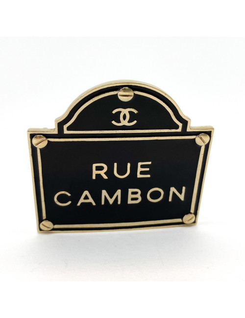 Broche CHANEL "Rue Cambon"
