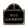 Broche CHANEL "Rue Cambon"