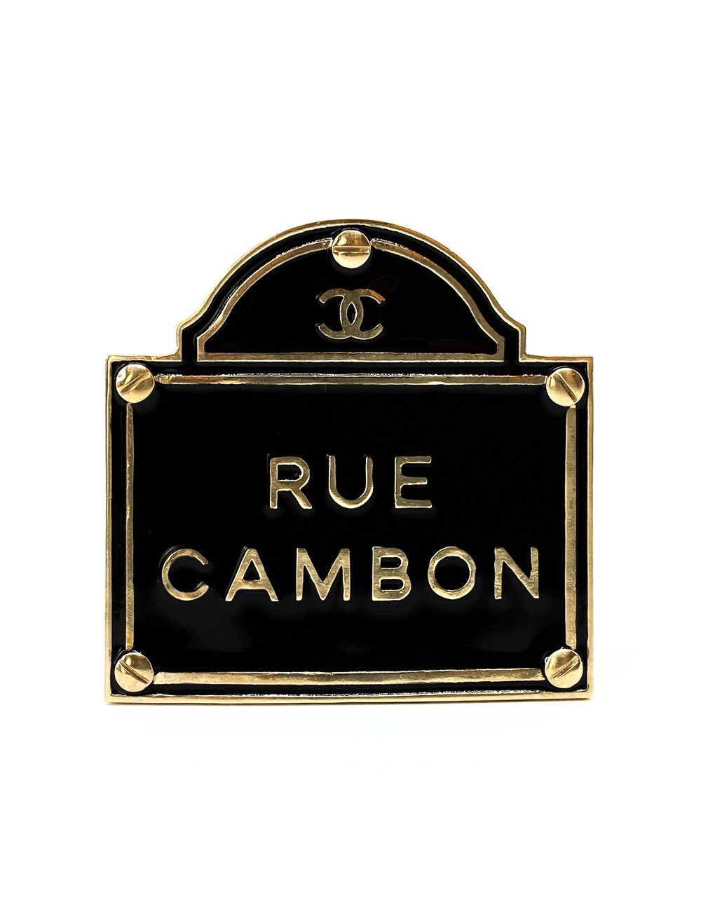 Broche CHANEL "Rue Cambon"