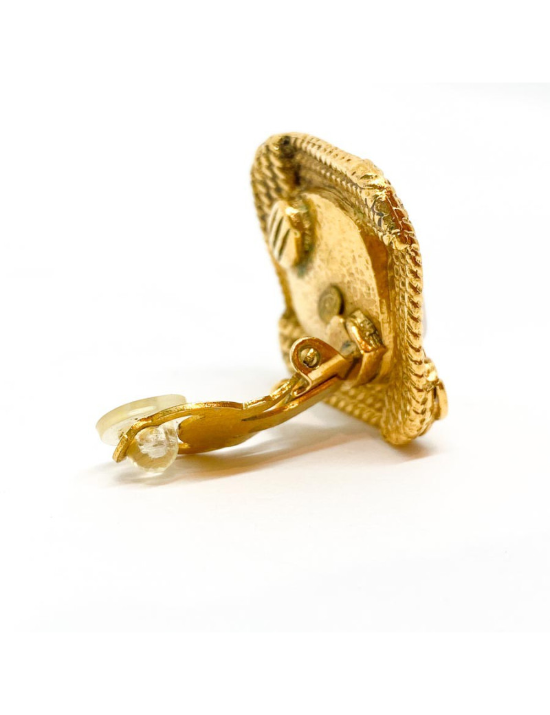 Boucles d'oreille clips CHANEL Vintage