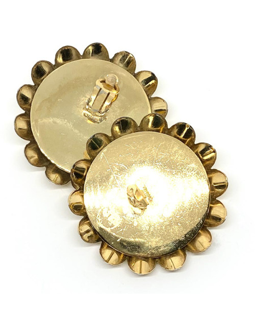 Collector! CHANEL vintage flower clips - Certified Authentic