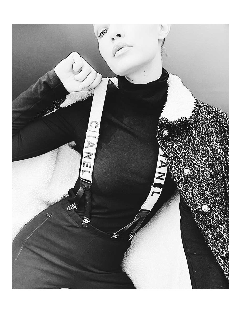 Bretelles CHANEL vintage 